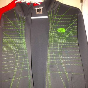 North face fleece jacket small zip up hoodie small
